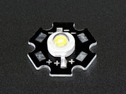 1 Watt Cool White LED - Heatsink Mounted
