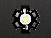 1 Watt Cool White LED - Heatsink Mounted