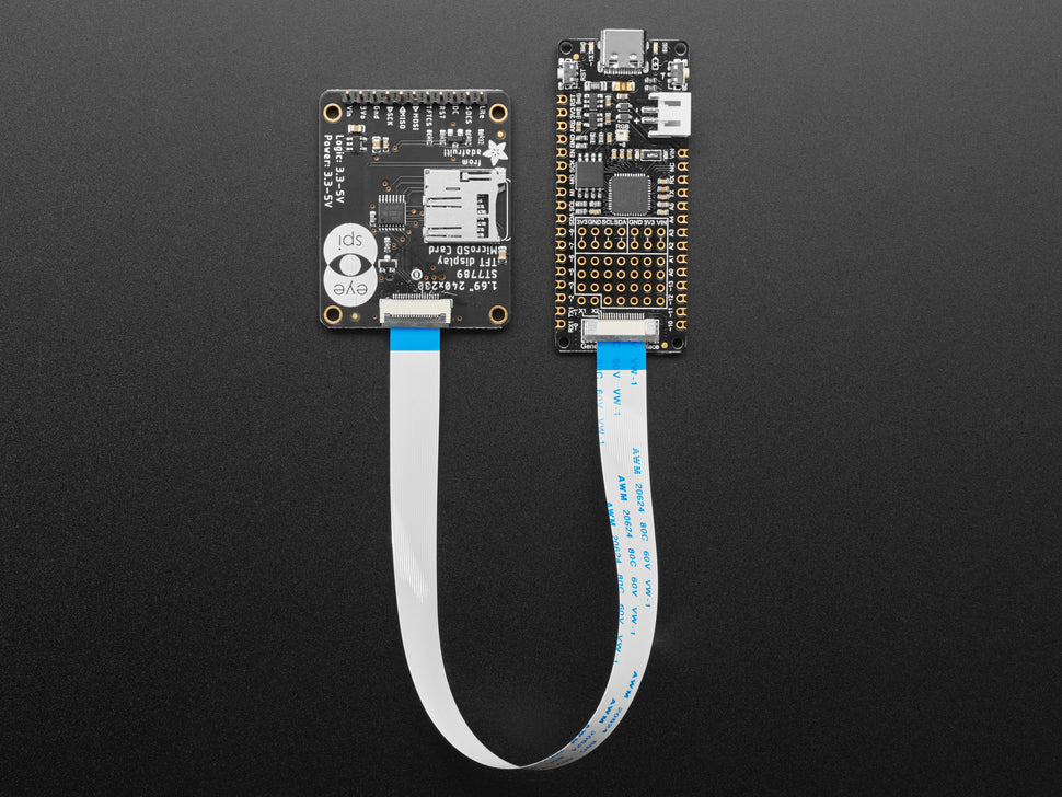 Adafruit 1.69" 280x240 Round Rectangle Color IPS TFT Display