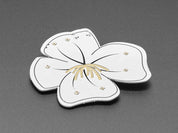 Kitty's Flowers - Pair of Bluetooth Wearable Brooches