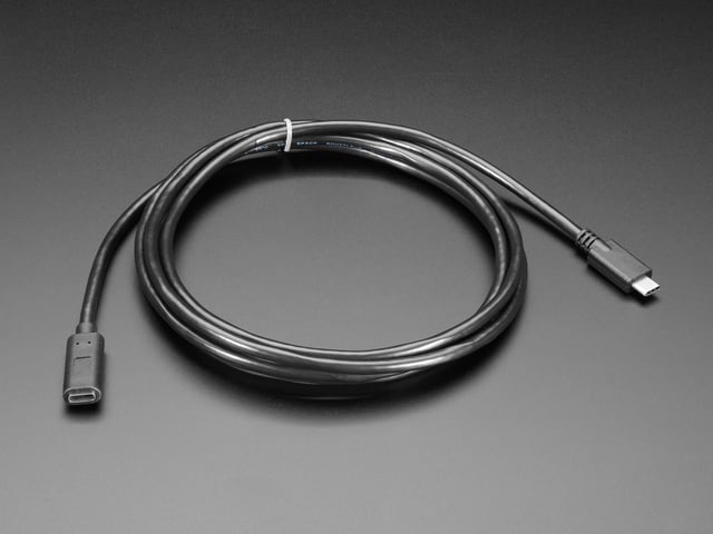 USB Type C Extension Cable - 2 meters long