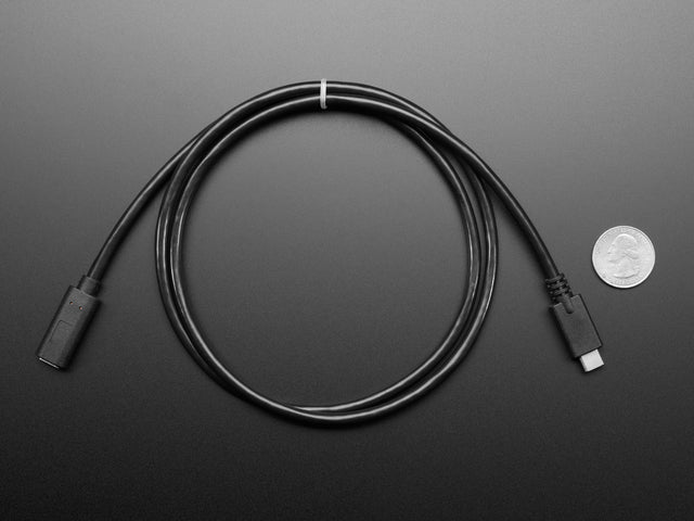 USB Type C Extension Cable - 1 meter long