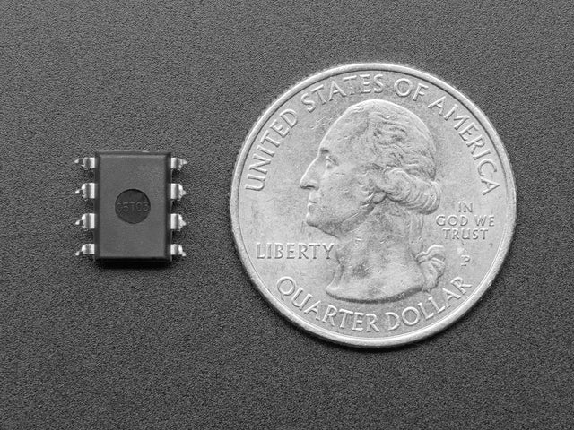 TLC551 IC Timer - CMOS 555 with 1V to 15V power, up to 1.8MHz