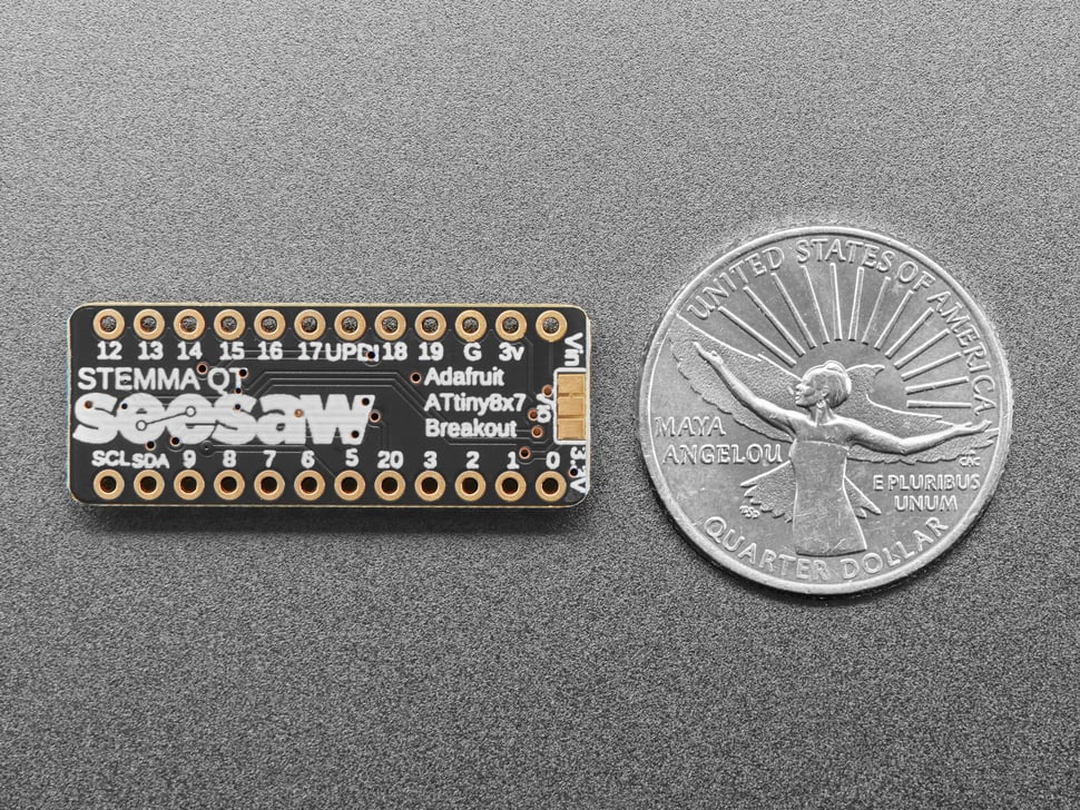 Adafruit ATtiny817 Breakout with seesaw - STEMMA QT / Qwiic