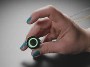 ChromaTek 19mm Rugged Latching Metal Pushbutton with NeoPixel