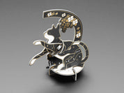 Art Deco Cat Lamp - Soldering Kit by Elkei Education
