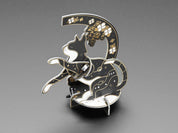 Art Deco Cat Lamp - Soldering Kit by Maker Queen