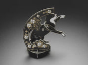 Art Deco Cat Lamp - Soldering Kit by Maker Queen