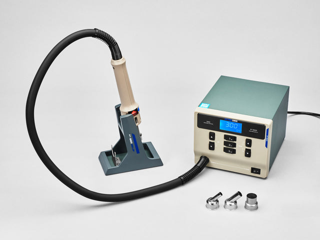 Lead-Free Hot Air Gun Soldering Rework Station w/ Four Nozzles