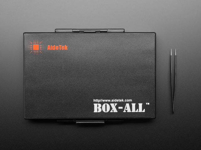 AideTek Box-All 144 Compartment ESD-Safe SMD Component Storage