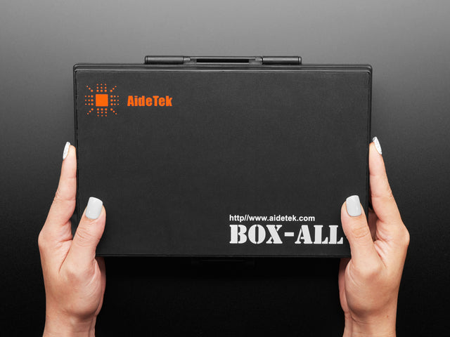 AideTek Box-All 144 Compartment ESD-Safe SMD Component Storage