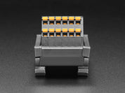 DIN Rail Dual 1x6 to Terminal Block Adapter