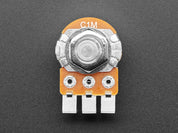 Alpha Single-Gang 16mm Right-angle PC Mount - 1M Reverse Audio