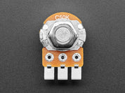 Alpha Single-Gang 16mm Right-angle PC Mount - 50K Reverse Audio