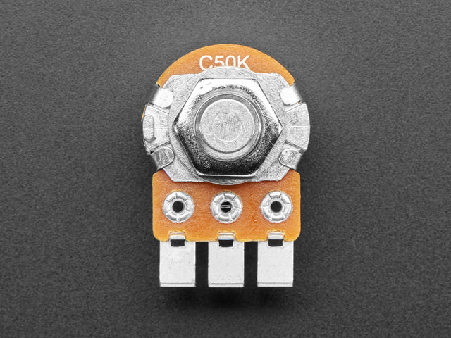 Alpha Single-Gang 16mm Right-angle PC Mount - 50K Reverse Audio