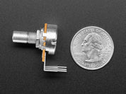 Alpha Single-Gang 16mm Right-angle PC Mount - 10K Reverse Audio