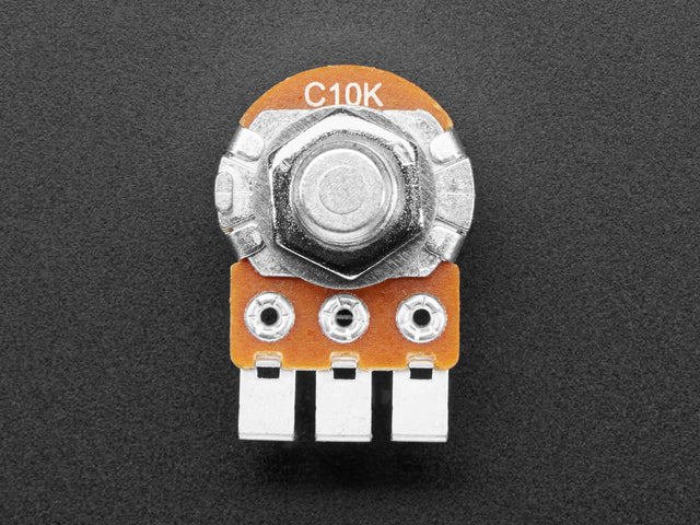 Alpha Single-Gang 16mm Right-angle PC Mount - 10K Reverse Audio