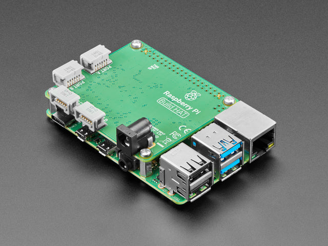 Raspberry Pi Build HAT - LEGO Robotics Add-On For Raspberry Pi