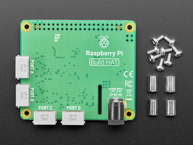 Raspberry Pi Build HAT - LEGO Robotics Add-On For Raspberry Pi