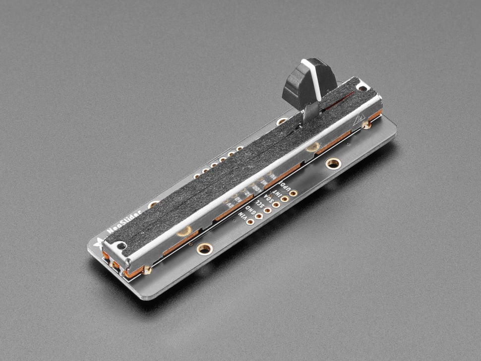 Adafruit NeoSlider I2C QT Slide Potentiometer with 4 NeoPixels