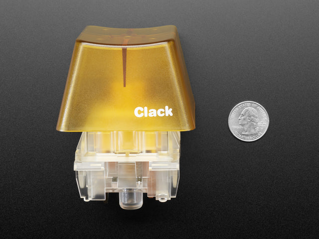 Kailh Big Mechanical Key Switch - Linear Dark Yellow - 1 Piece