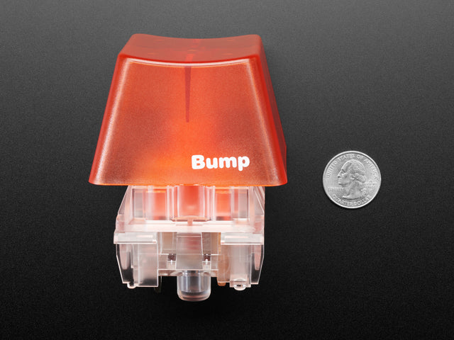 Kailh Big Mechanical Key Switch - Tactile Burnt Orange - 1 Piece