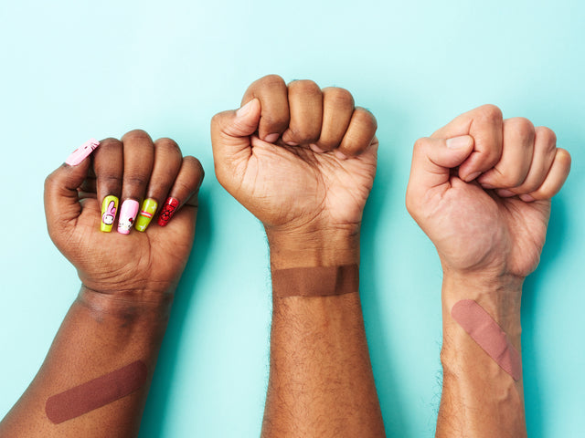 Browndages Adult-Size Bandages - 20 Bandages in 5 Tones