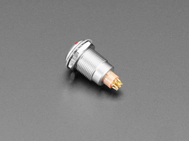 FGG.0B Quick Connect 5 Pin Panel Mount Socket - 9mm