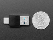 USB-A Plug to USB-C Plug Adapter