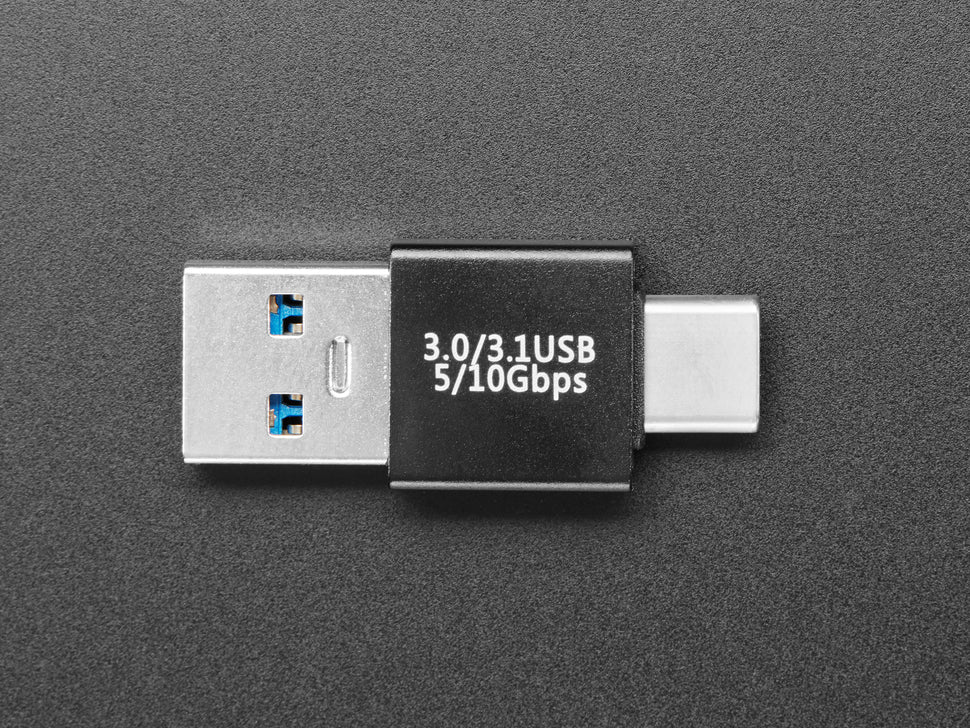USB-A Plug to USB-C Plug Adapter
