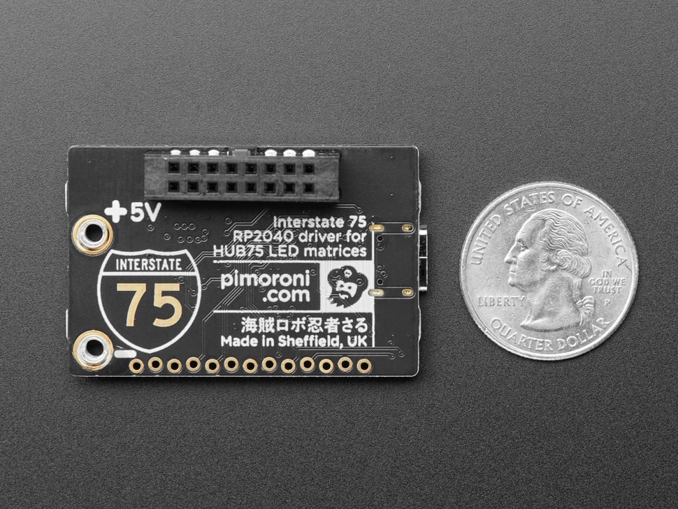 Pimoroni Interstate 75 - RP2040 LED Matrix Driver