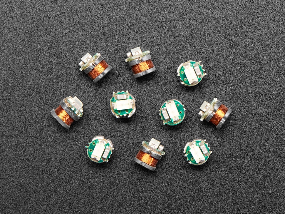 Small Inductive Wireless LEDs - 10 Pack - Blue