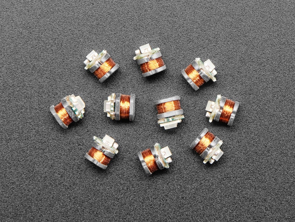 Small Inductive Wireless LEDs - 10 Pack - Blue