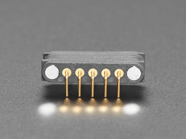 DIY Magnetic Connector - Right Angle Five Contact Pins