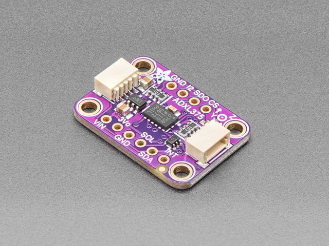 ADXL375 - High G Accelerometer (+-200g) with I2C and SPI