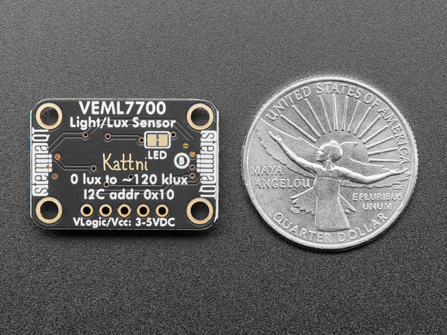 Adafruit Right Angle VEML7700 Lux Sensor - I2C Light Sensor
