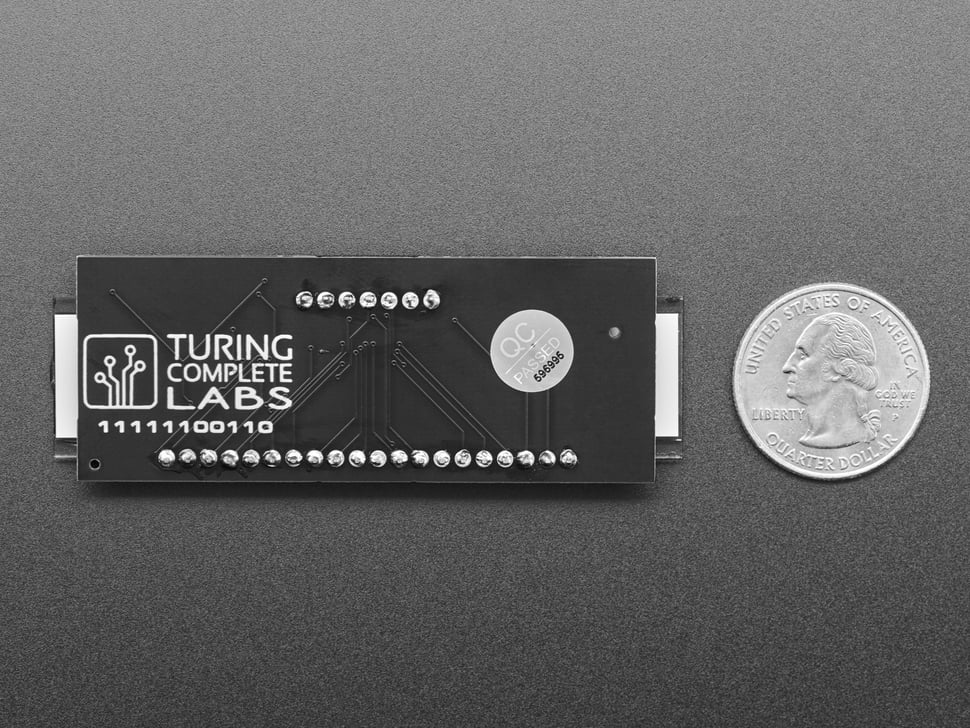 Turing Complete Labs 10 Digit Monochrome LCD Display