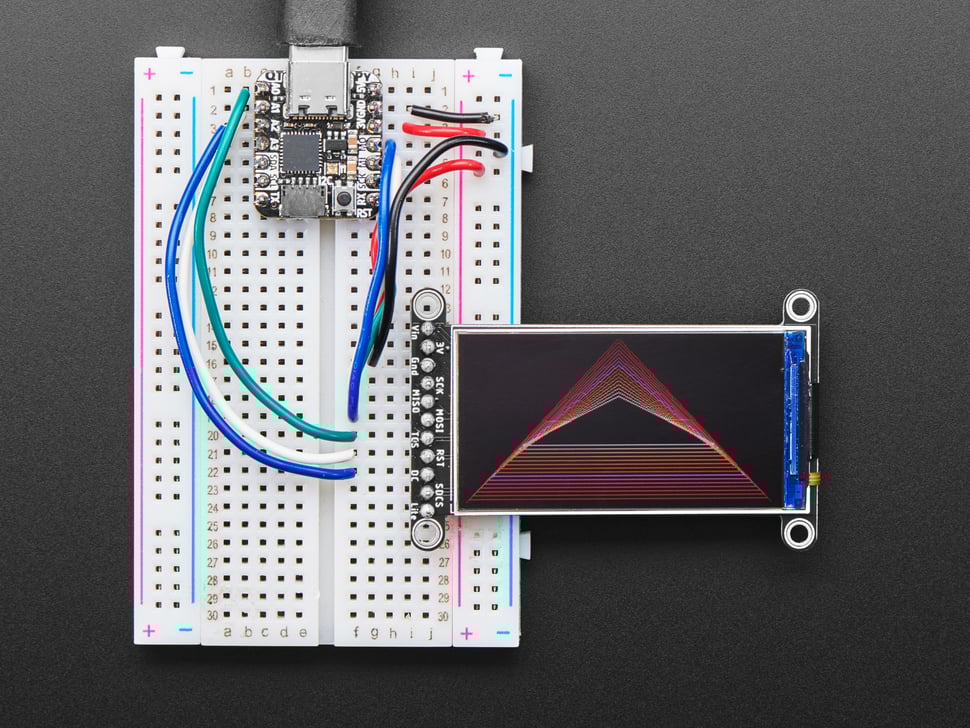 Adafruit 1.9" 320x170 Color IPS TFT Display