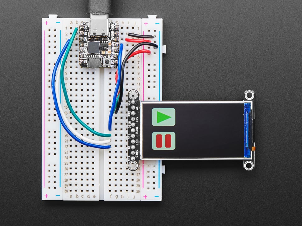 Adafruit 1.9" 320x170 Color IPS TFT Display