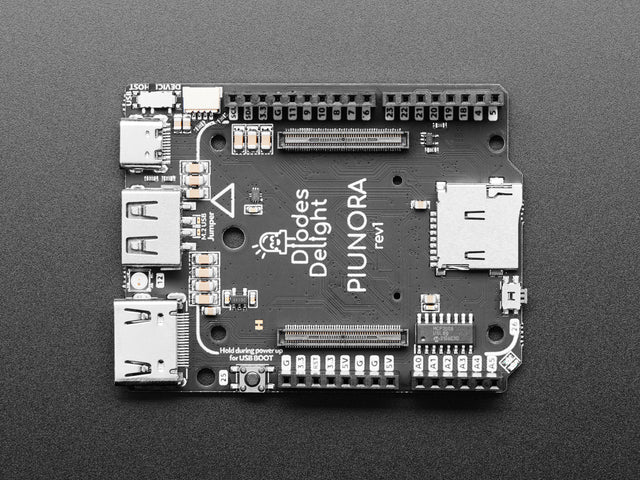 Piunora Lite Carrier for Raspberry Pi 4 Module by Diodes Delight