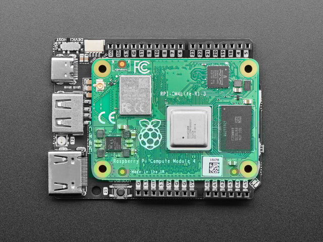 Piunora Lite Carrier for Raspberry Pi 4 Module by Diodes Delight