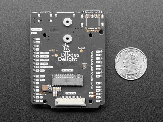 Piunora Pro Carrier for Raspberry Pi 4 Module by Diodes Delight