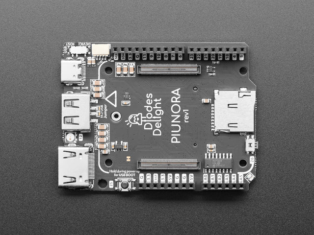 Piunora Pro Carrier for Raspberry Pi 4 Module by Diodes Delight