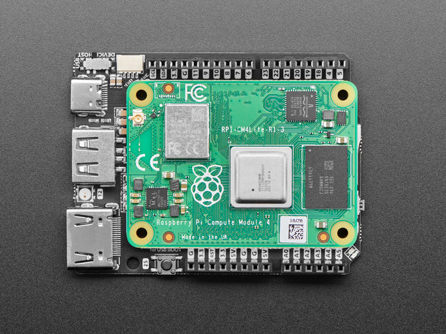 Piunora Pro Carrier for Raspberry Pi 4 Module by Diodes Delight