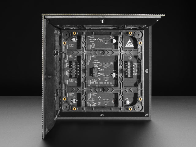 64x64 RGB LED Matrix Panel with 45 Degree Curb-Cut - 2.5mm Pitch