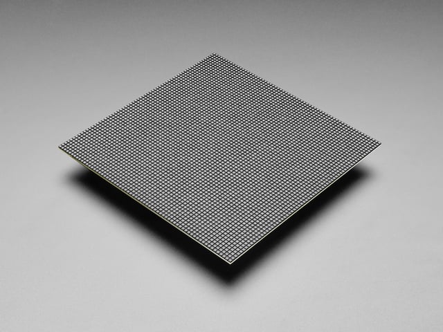 64x64 RGB LED Matrix Panel with 45 Degree Curb-Cut - 2.5mm Pitch