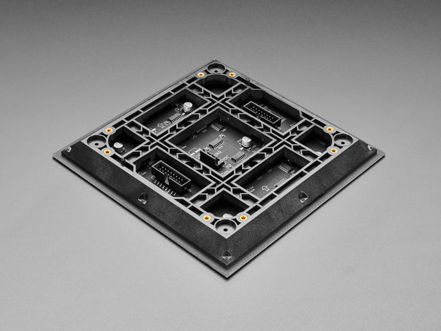 64x64 RGB LED Matrix Panel with 45 Degree Curb-Cut - 2.5mm Pitch