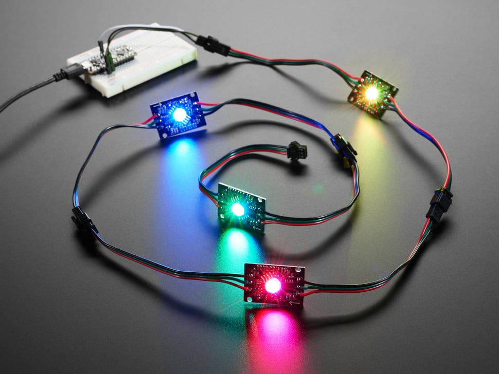 Ultra Bright 4 Watt RGBW NeoPixel LED - Natural White - ~4000K