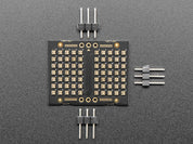 Pixie Chroma - Chainable 5x7 RGB LED Matrix Display for Arduino