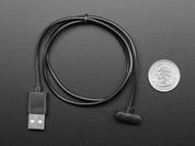 Magnetic USB Charging Cable for 4 Pin 0.1" Magnetic Connector